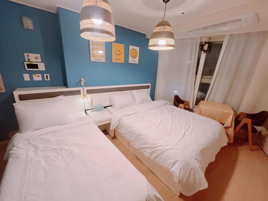 Haeundae Beach Stay #2Min Walk #2Beds Μπουσάν Εξωτερικό φωτογραφία